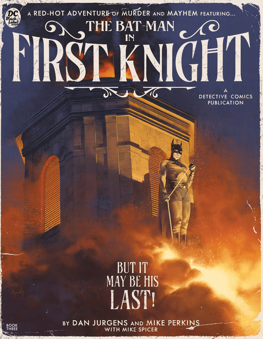 The Bat-Man First Knight #3 (Of 3) C Marc Aspinall Pulp Novel Variant (05/21/2024) Dc