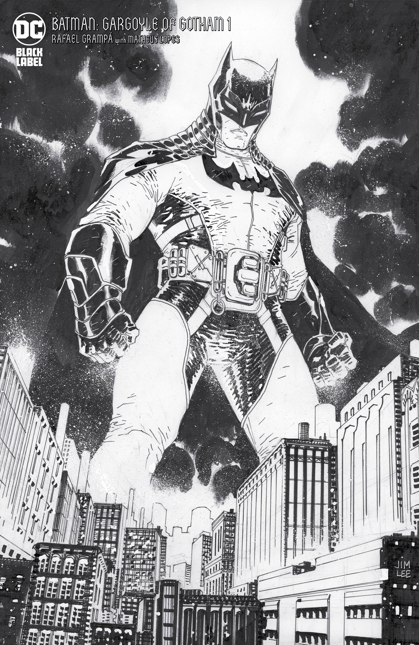 Batman Gargoyle Of Gotham #1 (Of 4) E 1:25 Jim Lee Variant (09/12/2023) Dc - Golden Apple Comics