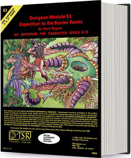 Beadle & Grimm's: D&D Classic Module - Expedition to the Barrier Peaks Polyhedral Dice Set