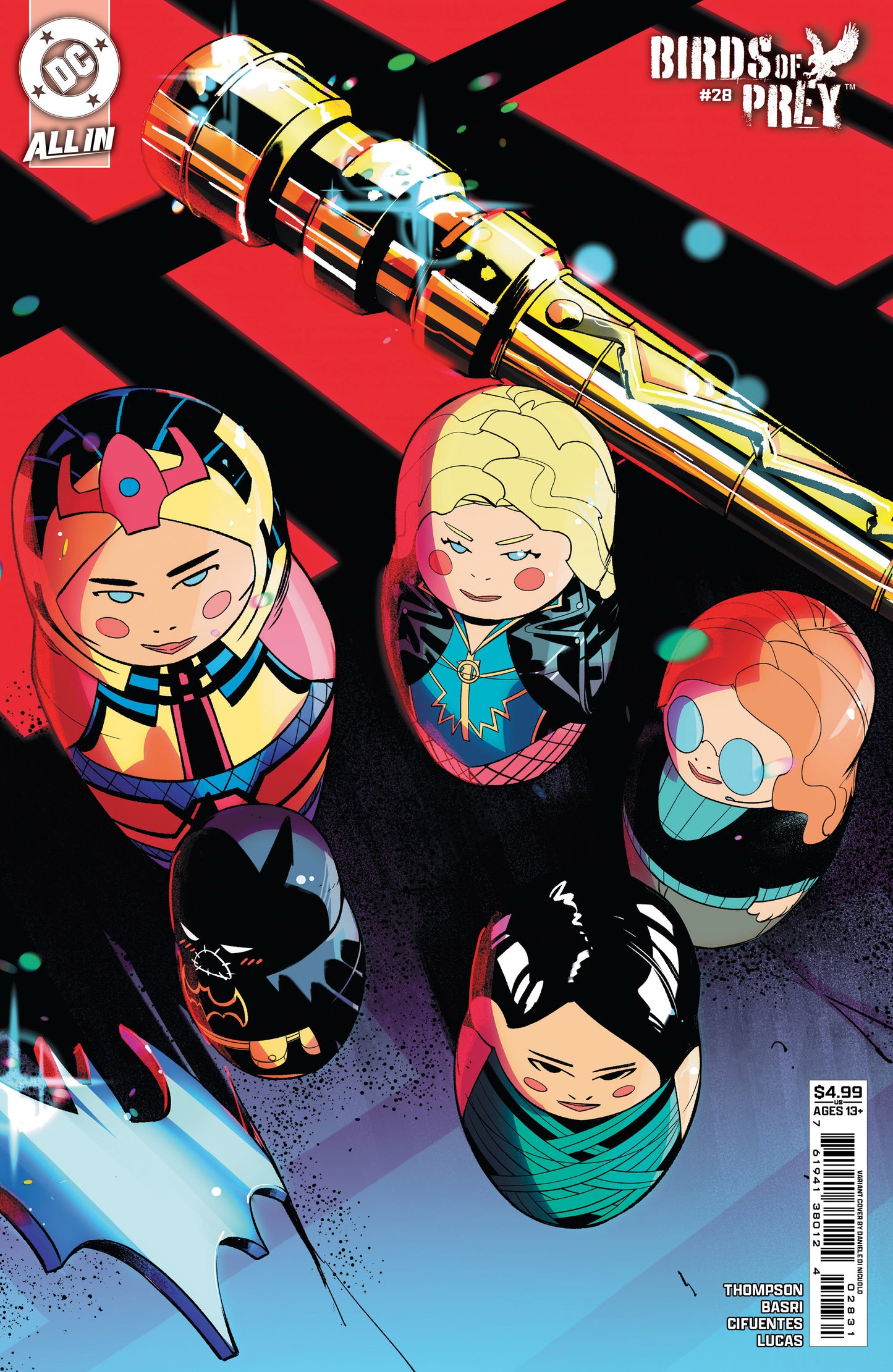 Birds Of Prey #28 B Daniele Di Nicuolo Variant (12/03/2025) Dc - Golden Apple Comics