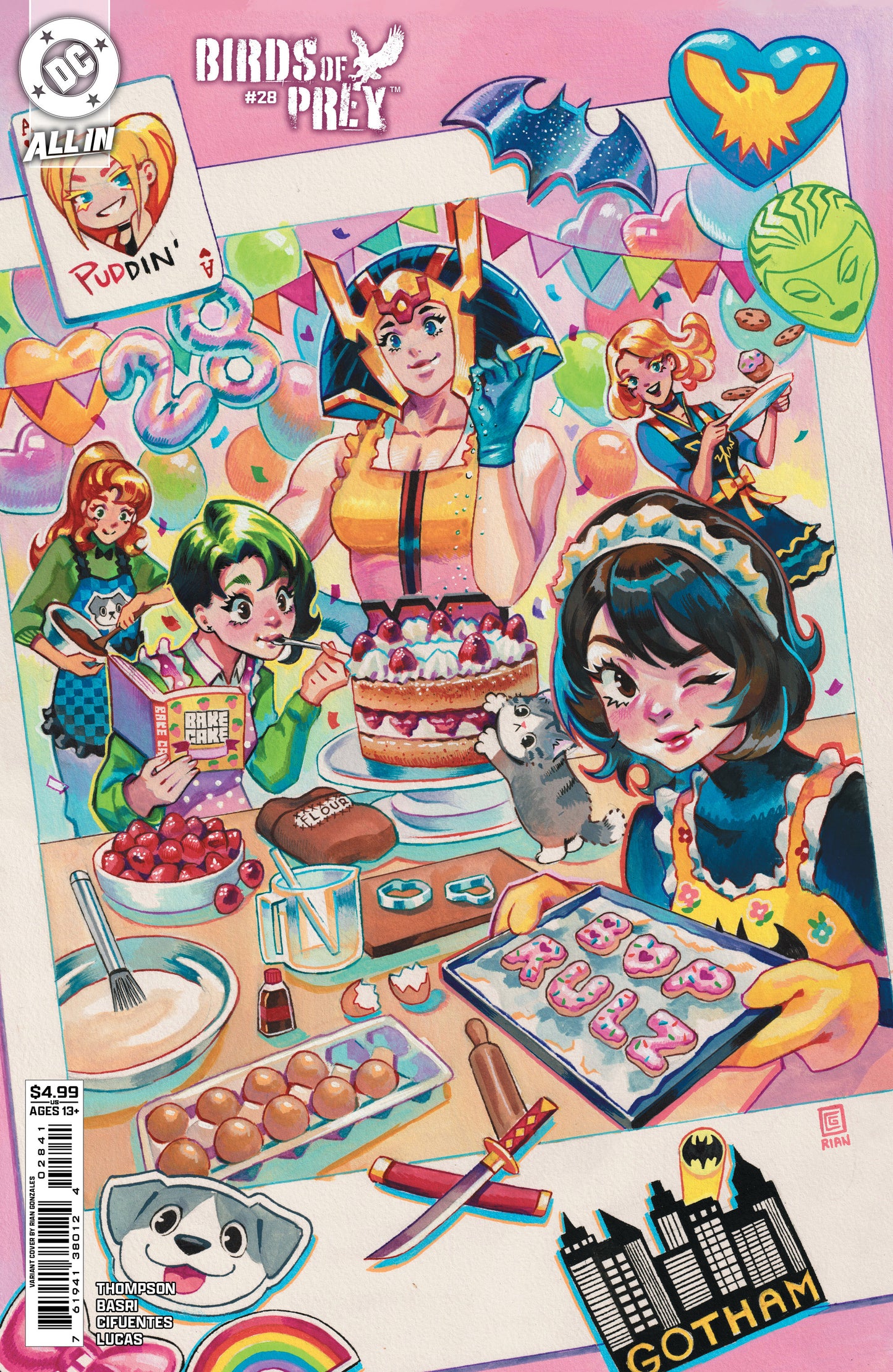 Birds Of Prey #28 D Rian Gonzales Variant (12/03/2025) Dc