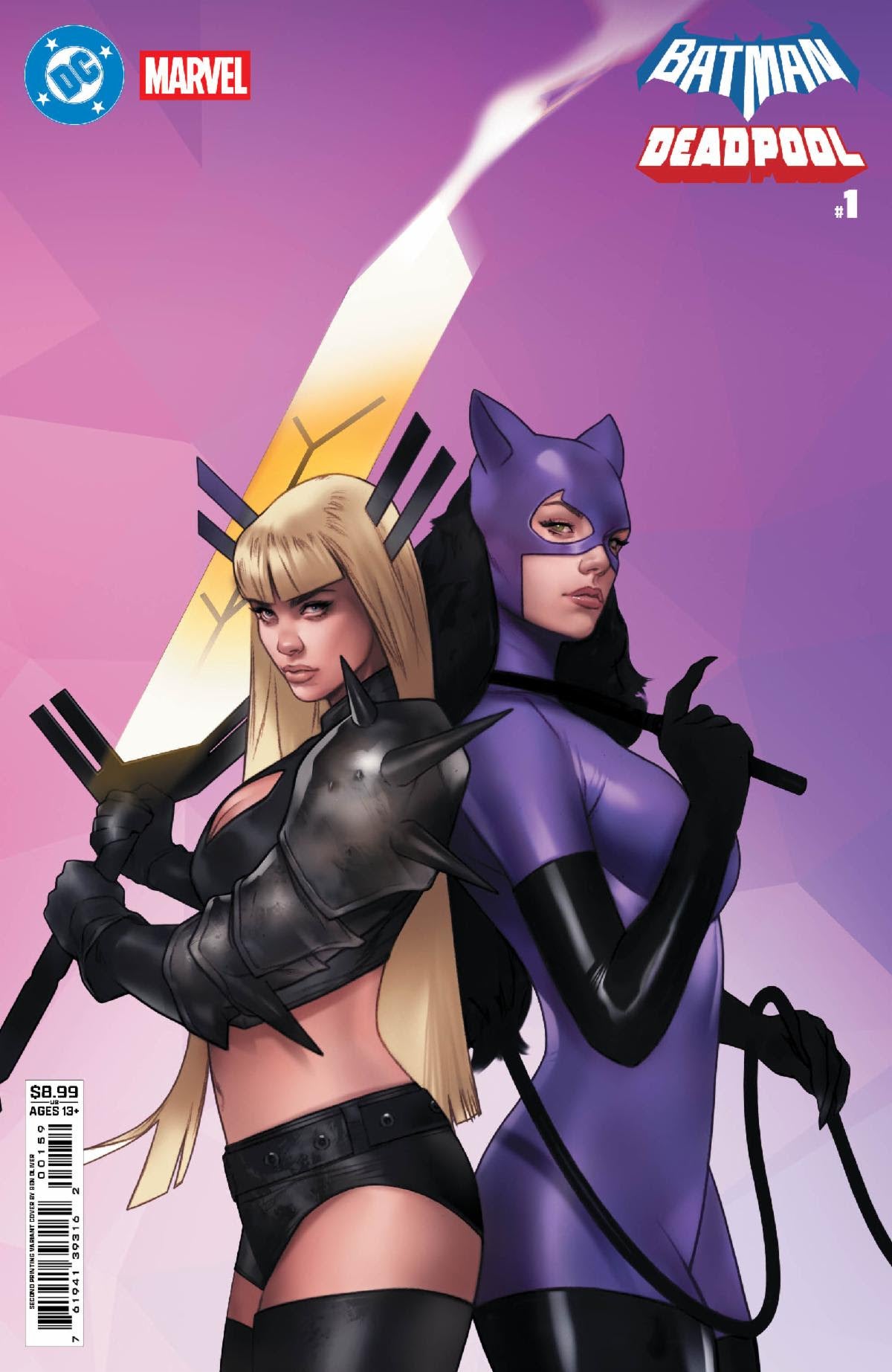 Dc Marvel Batman Deadpool #1 (One Shot) 2nd Print C Ben Oliver Variant (01/28/2026) Dc