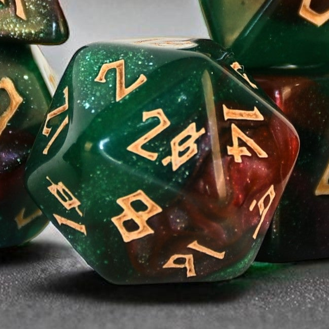 Breath of the Strong Acrylic Dice Set