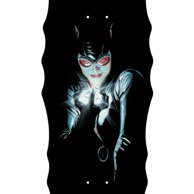 WELCOME X BATMAN CATWOMAN ON WIDOW 10" SKATEBOARD DECK