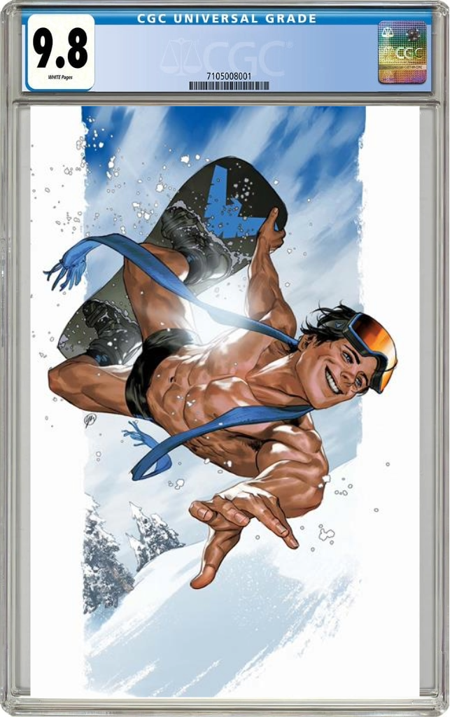 Nightwing 122 D Yasmine Putri Sweater Weather Variant 01 15 2025 Dc Golden Apple Comics