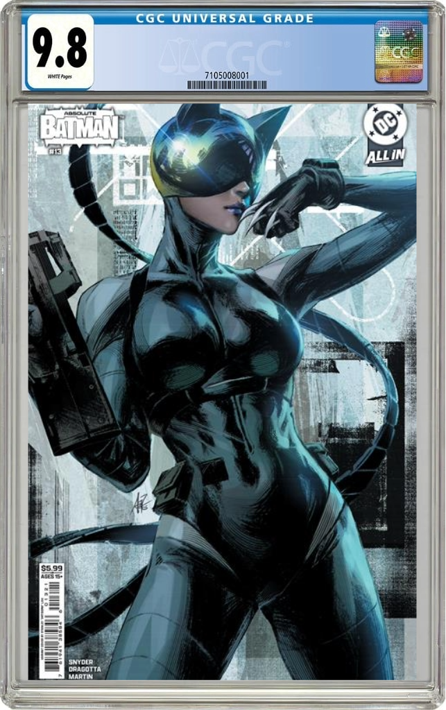 Absolute Batman #13 B Stanley Argerm Lau Variant (10/08/2025) Dc CGC 9.8 - Golden Apple Comics