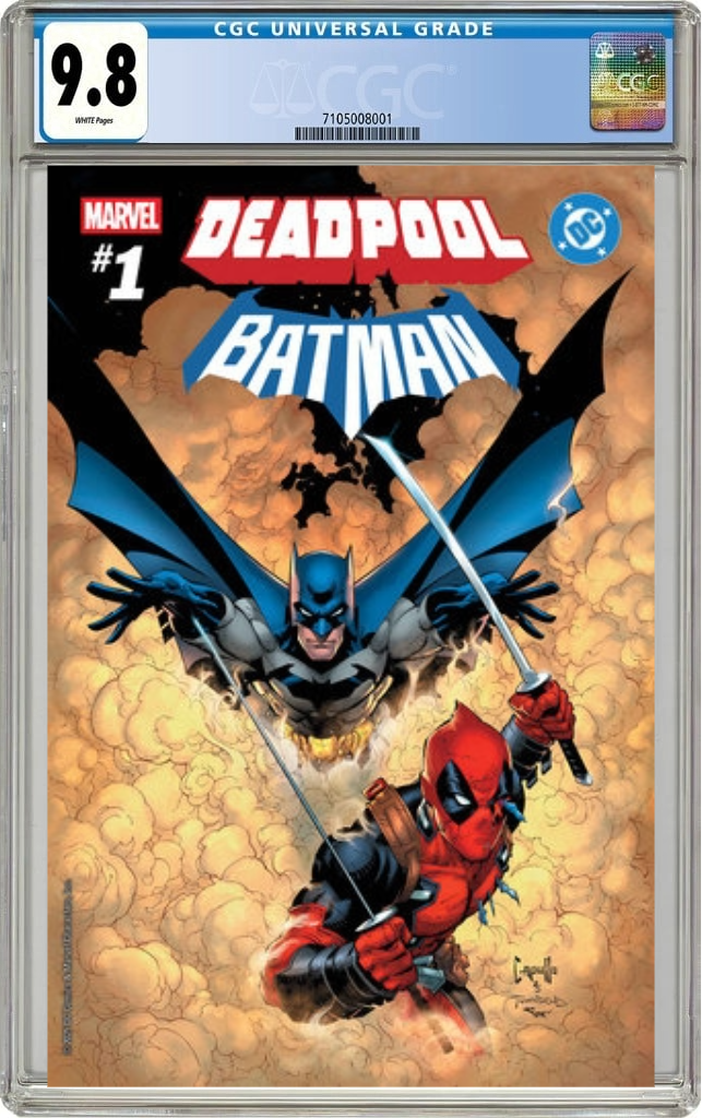 Marvel Dc Deadpool Batman #1 A Greg Capullo Zeb Wells (09/17/2025) Marvel CGC 9.8