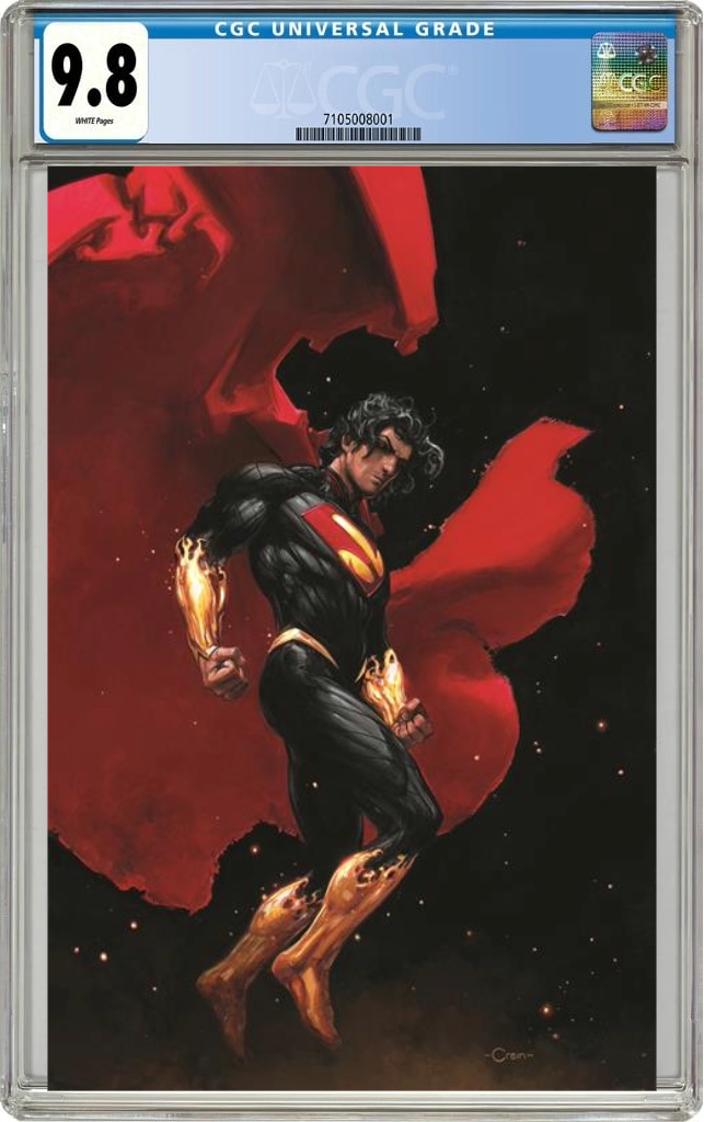 Absolute Superman #8 B Clayton Crain Variant (06/04/2025) Dc CGC 9.8