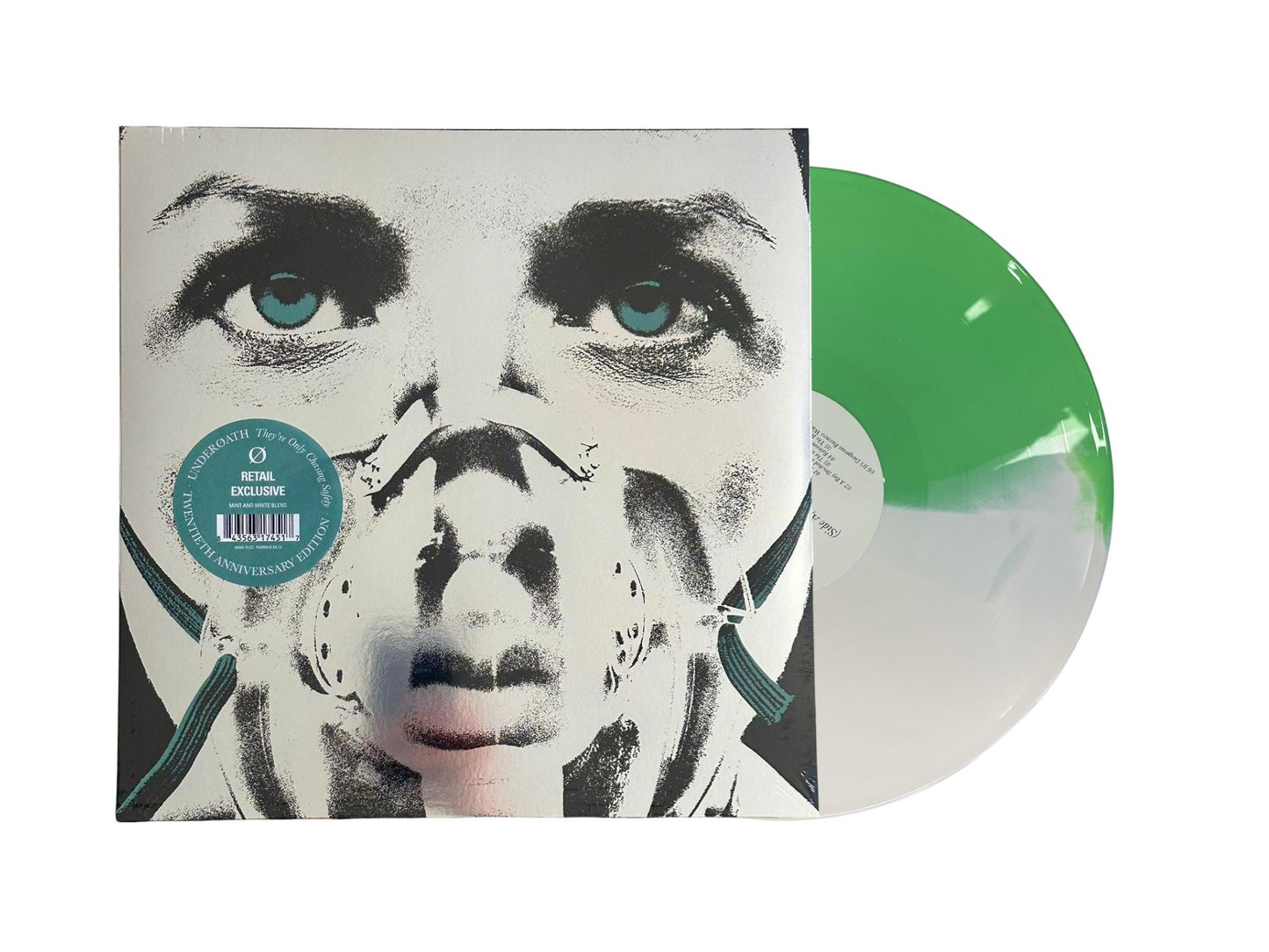 Underoath - They're Only Chasing Safety (Mint & White Blend Colored Vinyl)