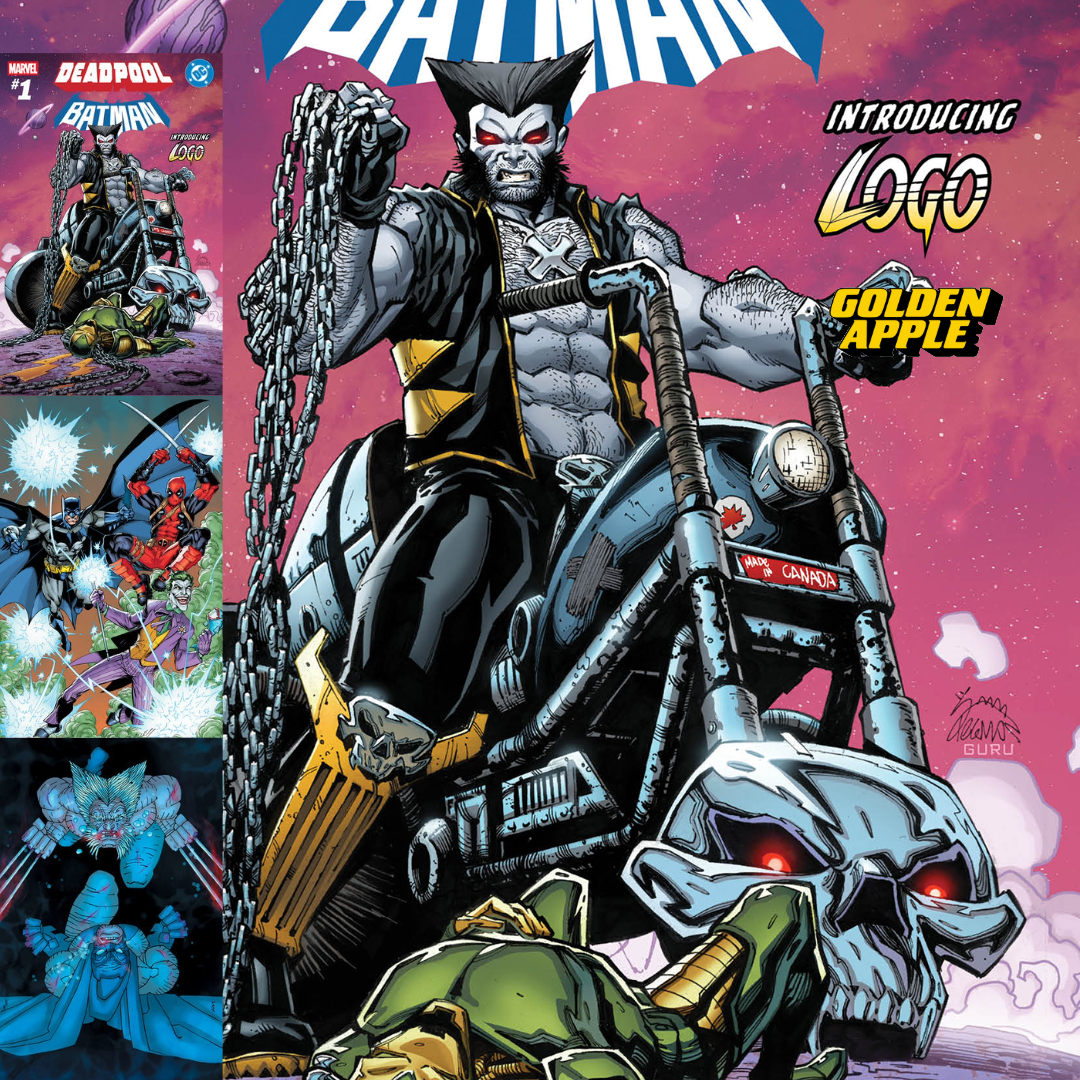 Marvel Dc Deadpool Batman #1 2nd Print A1 Cover Set Of 3 1:25 1:50