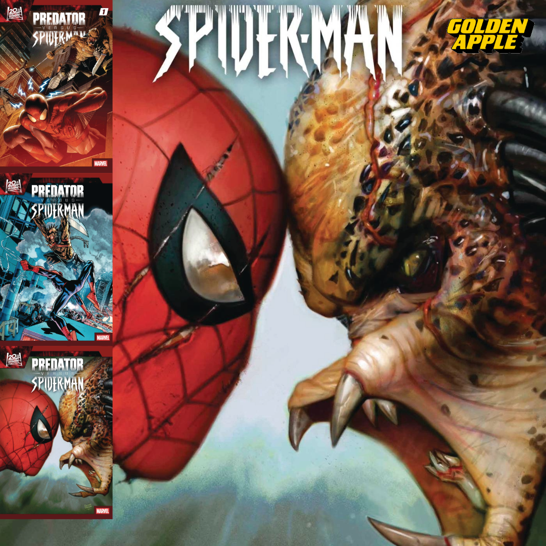 Predator Vs Spider-Man #1 A1 Cover Set Of 7 1:10 1:25 1:100 (04/23/202