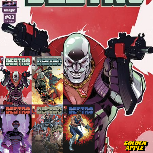 Destro #3 Cover Set of 5 GI Joe (08/21/2024) Image