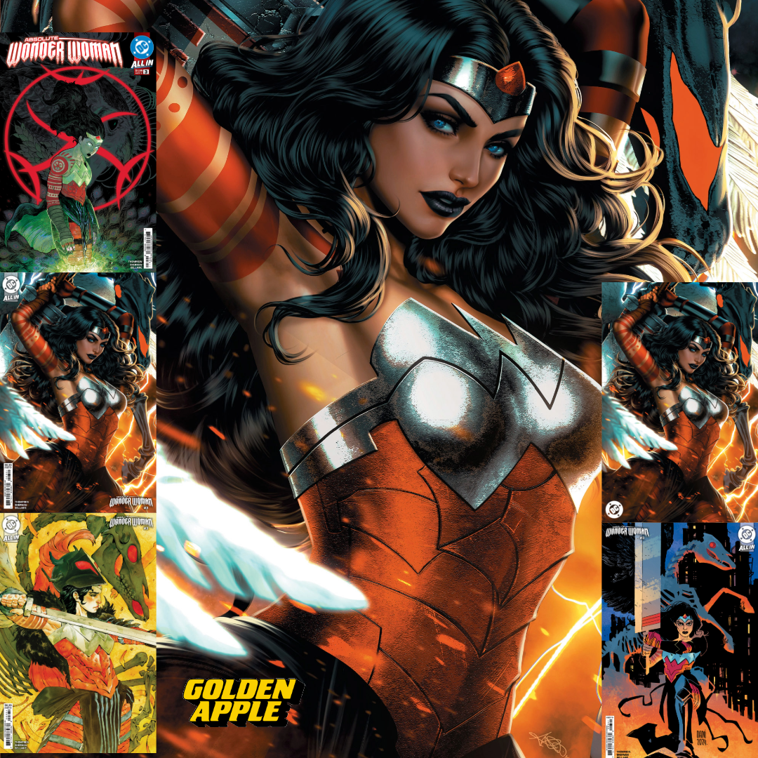 Absolute Wonder Woman #3 A1 Cover Set Of 5 Books 1:25 1:50 (12/25/2024