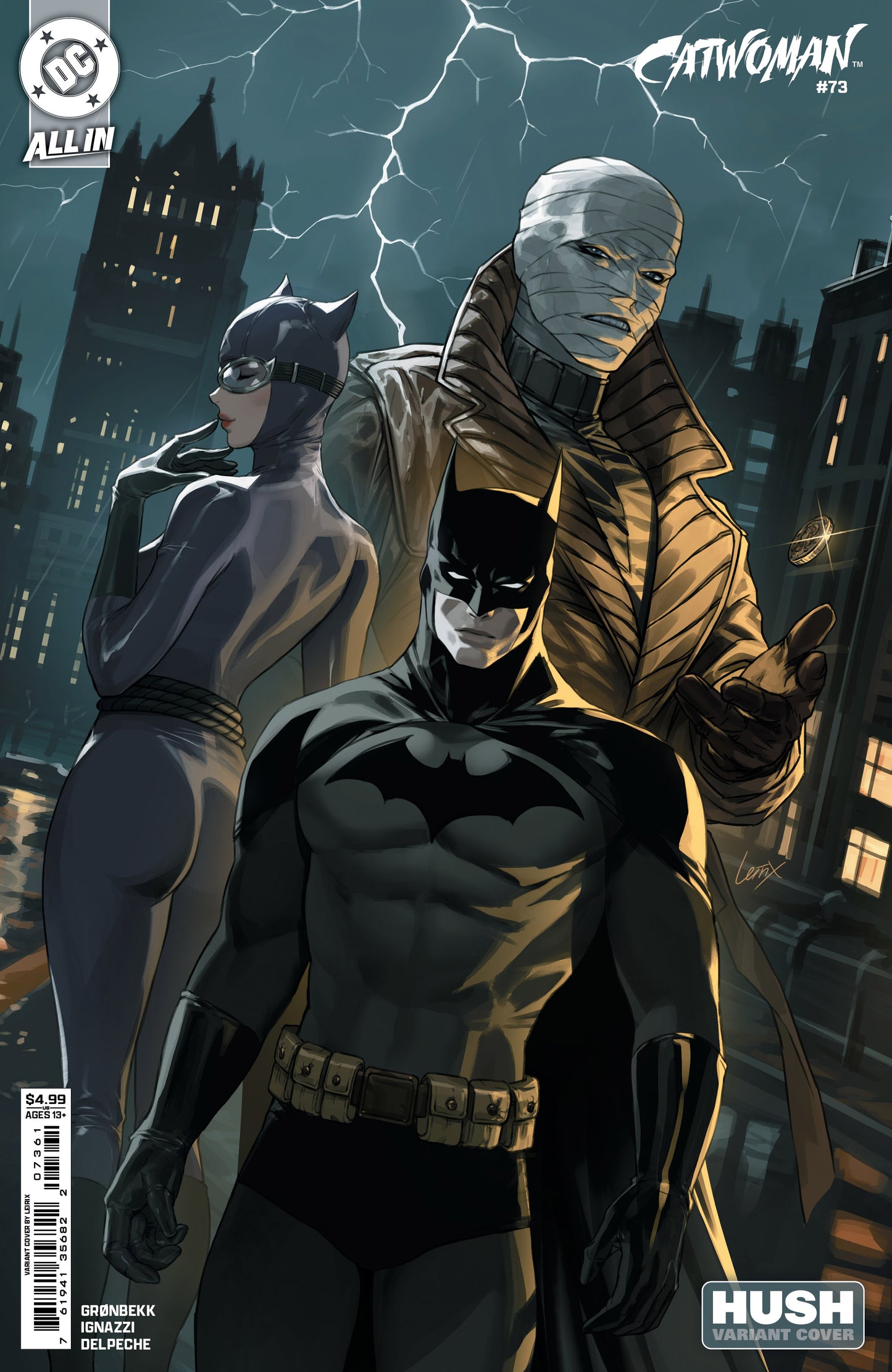 Catwoman #73 D Lesley Leirix Li Hush Variant (02/19/2025) Dc