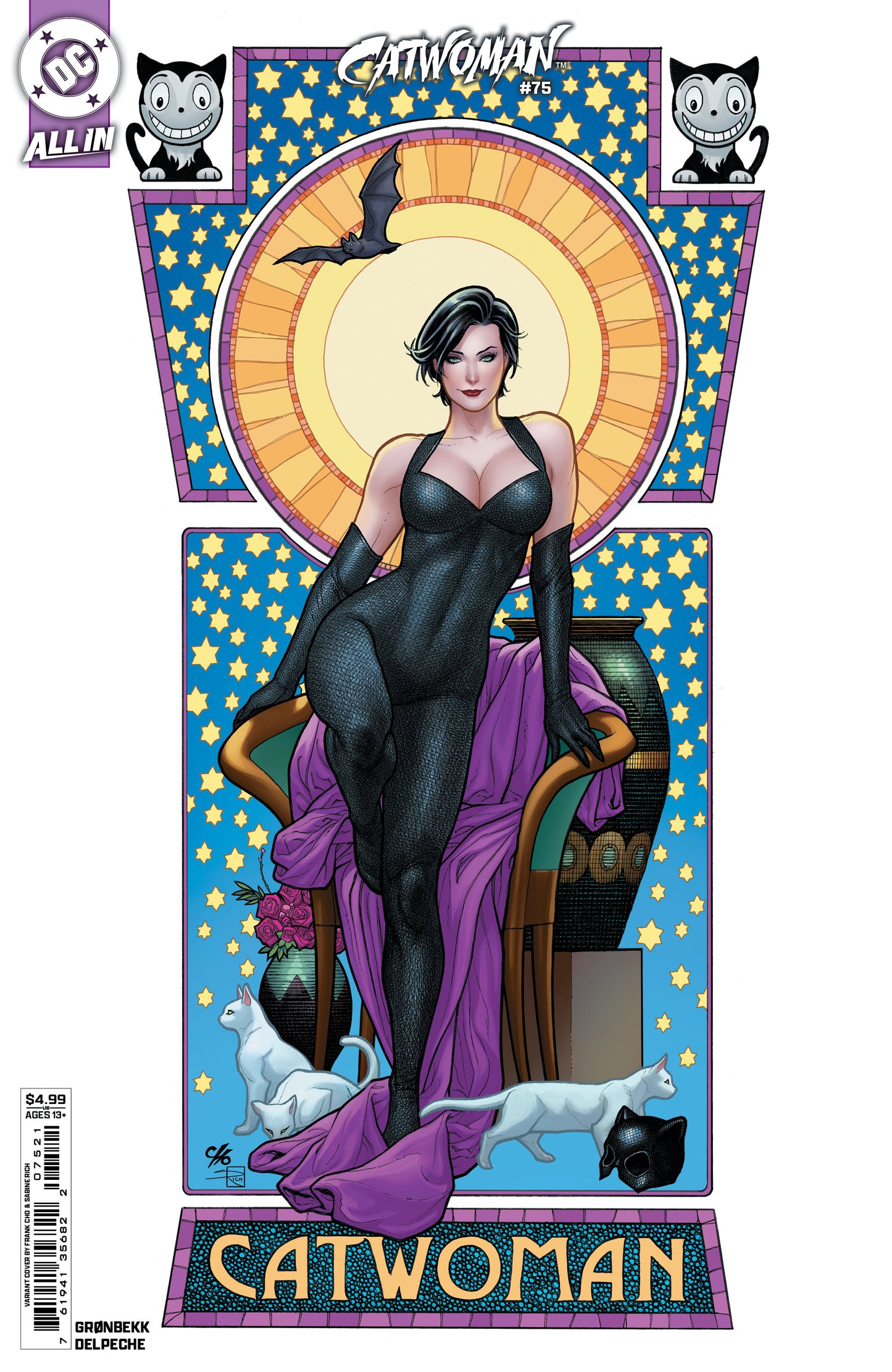 Catwoman #75 B Frank Cho Variant (04/16/2025) Dc