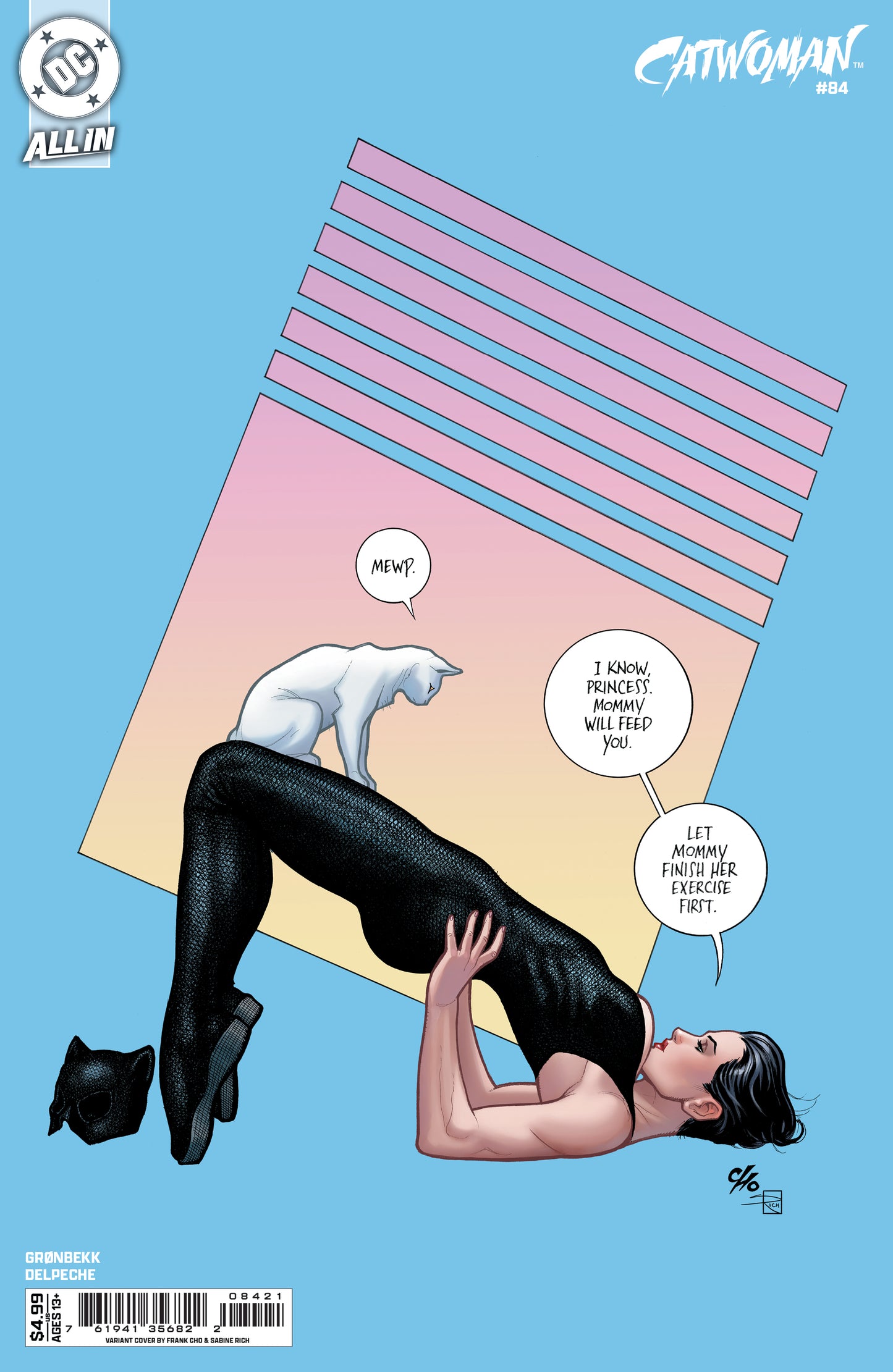 Catwoman #84 B Frank Cho Variant (02/18/2026) Dc - Golden Apple Comics