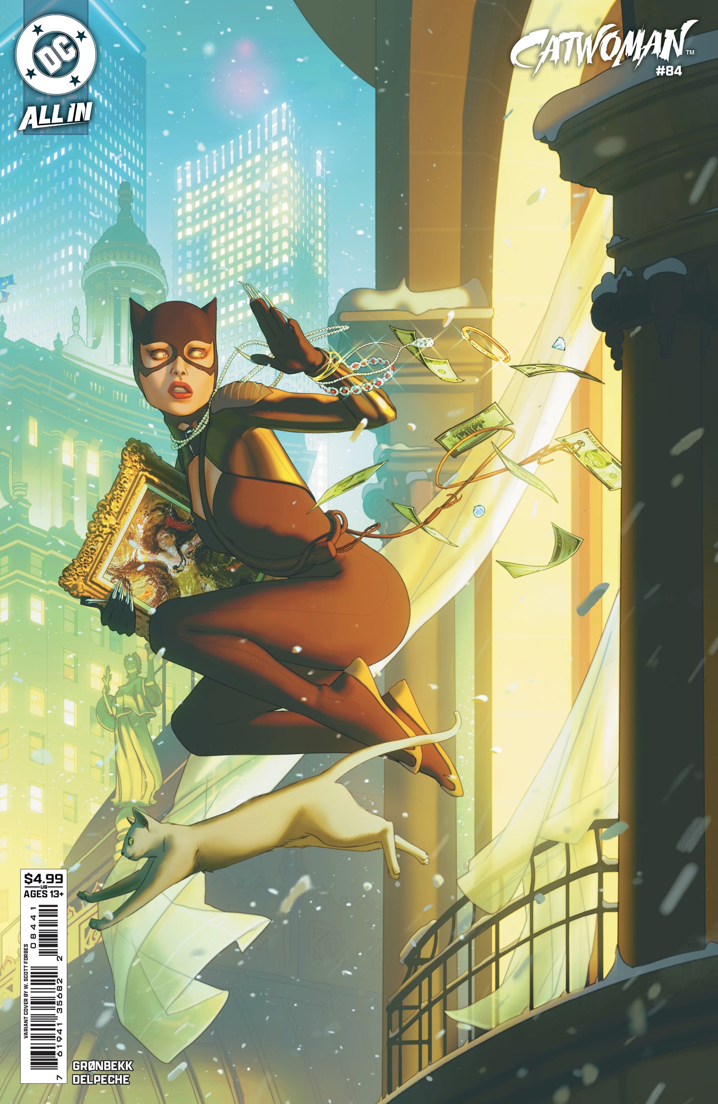 Catwoman #84 D W Scott Forbes Variant (02/18/2026) Dc - Golden Apple Comics