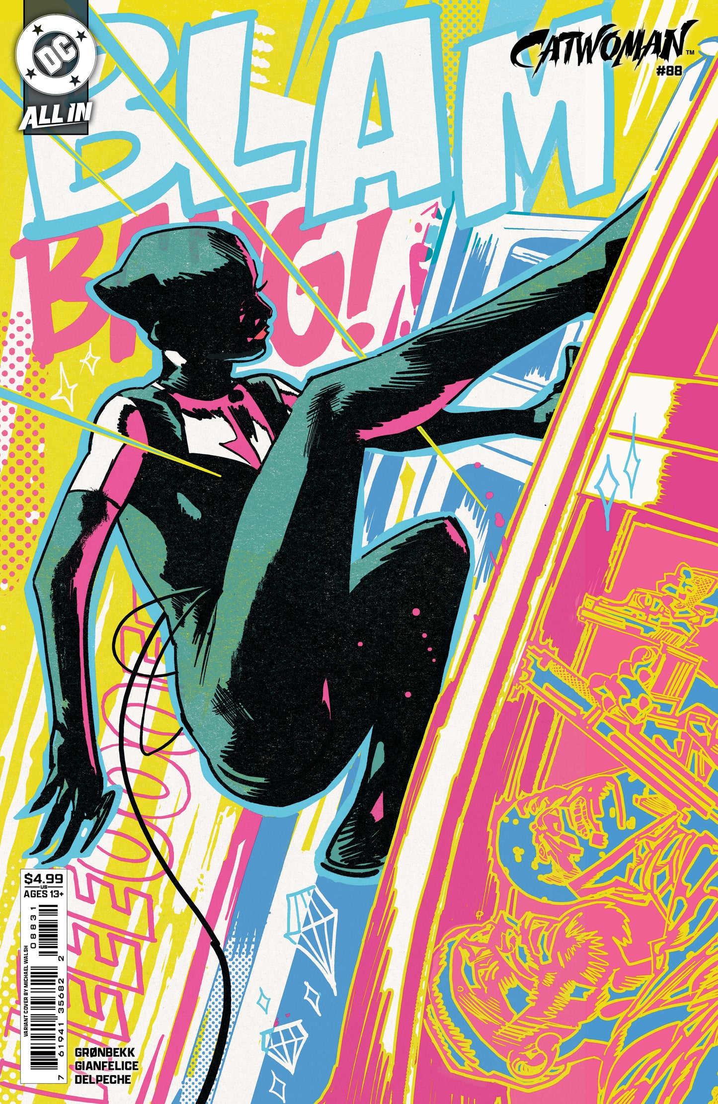 Catwoman #88 C Michael Walsh Variant (06/17/2026) Dc - Golden Apple Comics