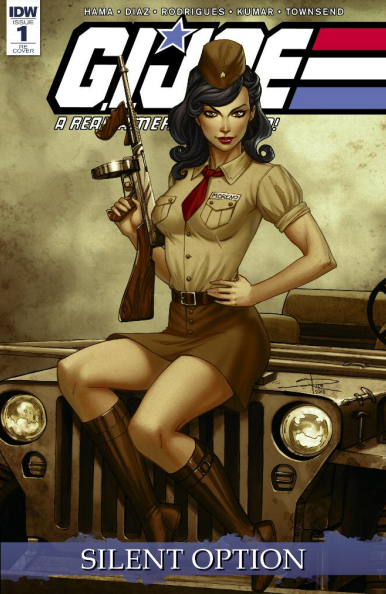 GI JOE A REAL AMERICAN HERO SILENT OPTION #1 SSCO SABINE RICH VARIANT 2018
