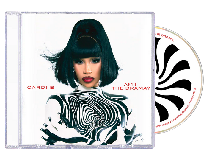 【未開封・限定版】Cardi B AM I THE DRAMA? 2枚セット Cardi B Am I The Drama Magnet SIGNED CD (09/24/2025)
