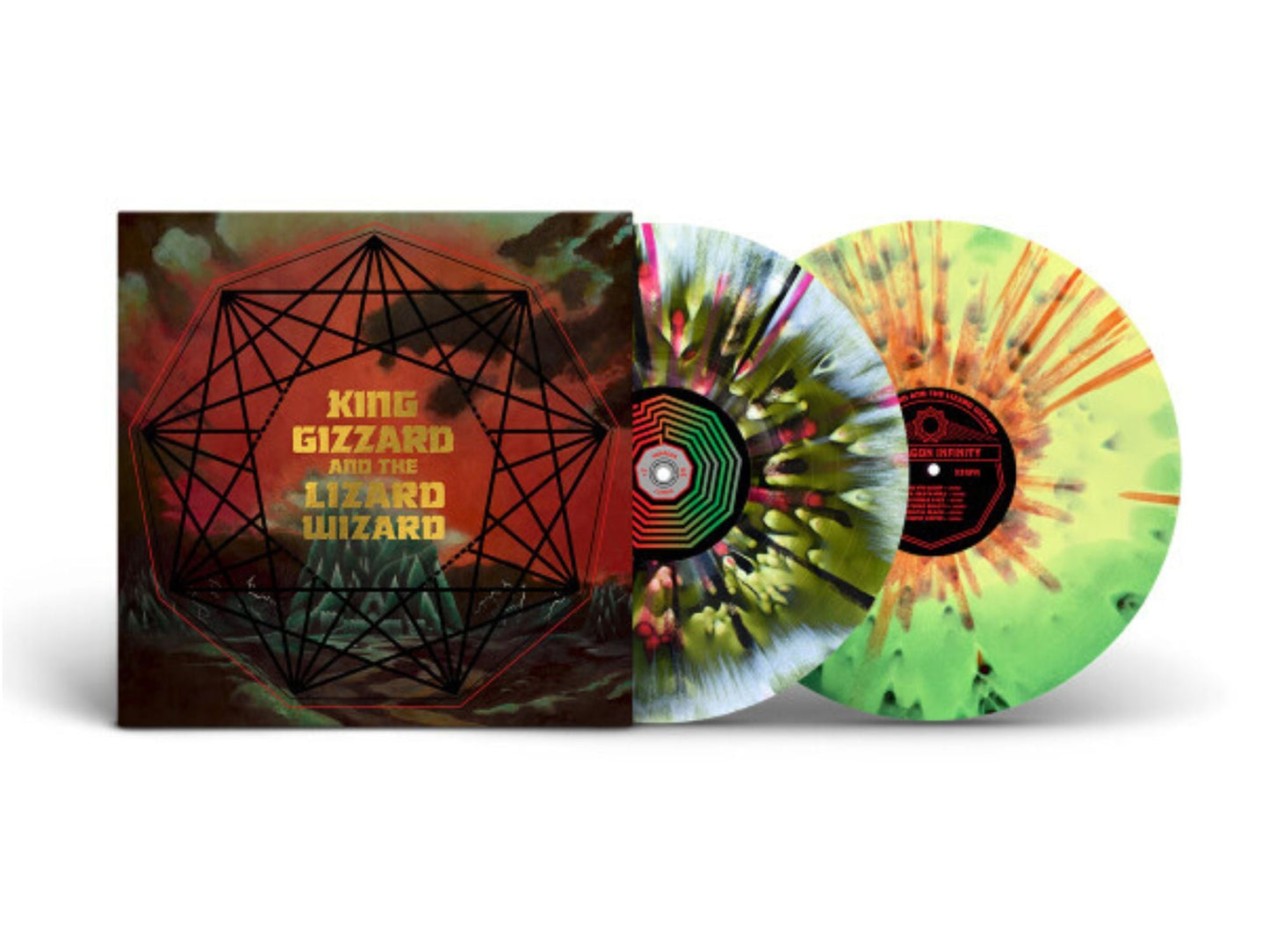 King Gizzard and the Lizard Wizard - Nonagon Infinity (Alien Warp Drive Colored Vinyl)