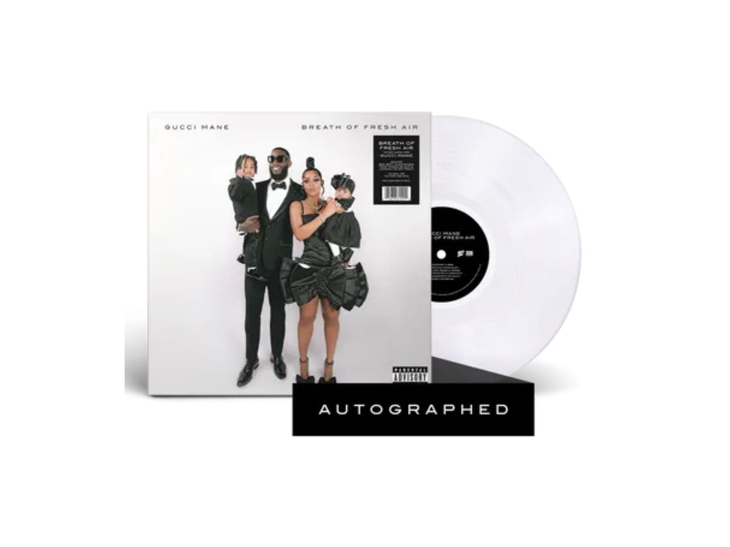 Gucci Mane - Breath Of Fresh Air (Clear Colored Vinyl, Autographed)