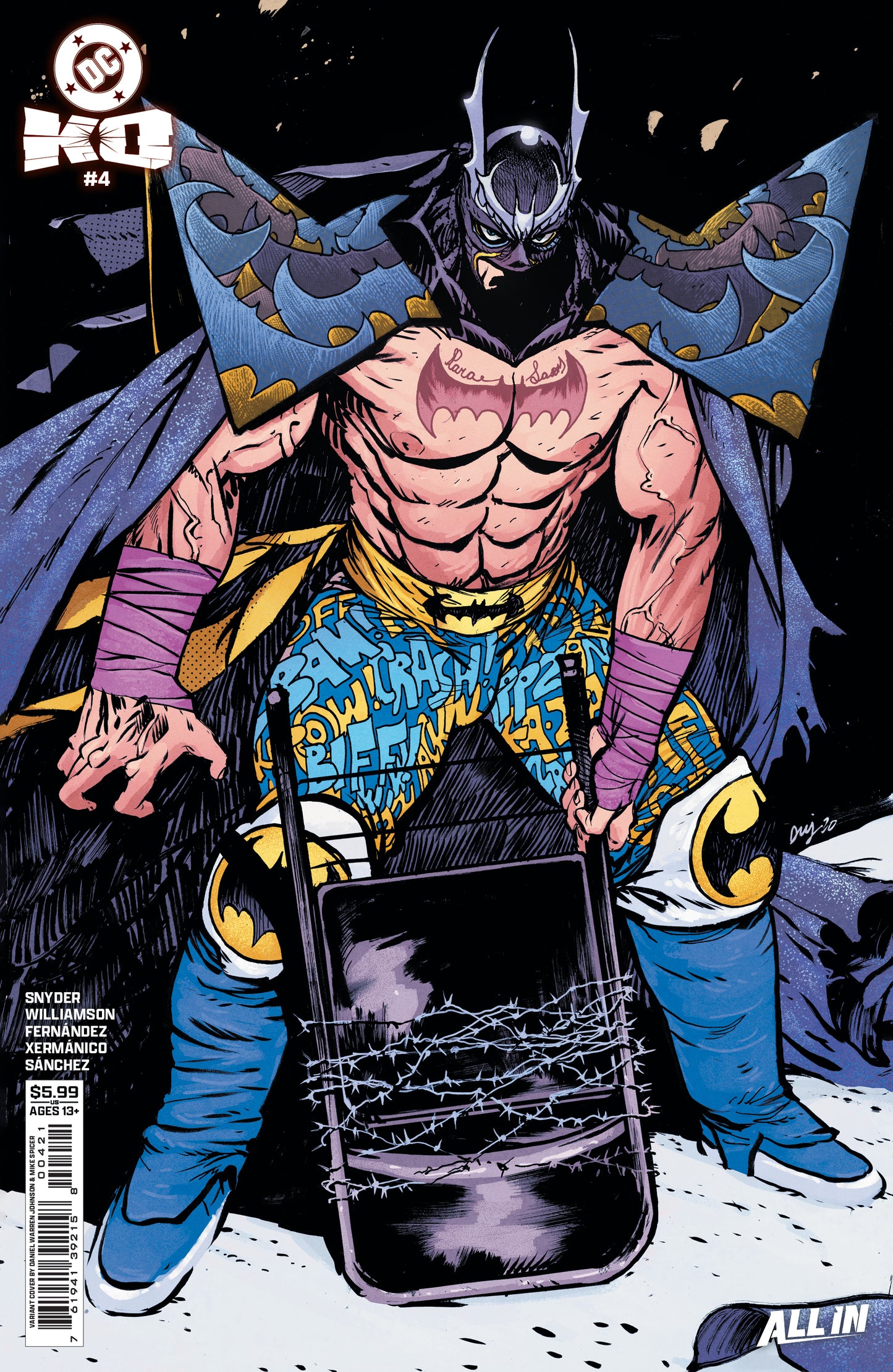 Dc K.O. #4 (Of 5) B Daniel Warren Johnson Variant (02/11/2026) Dc