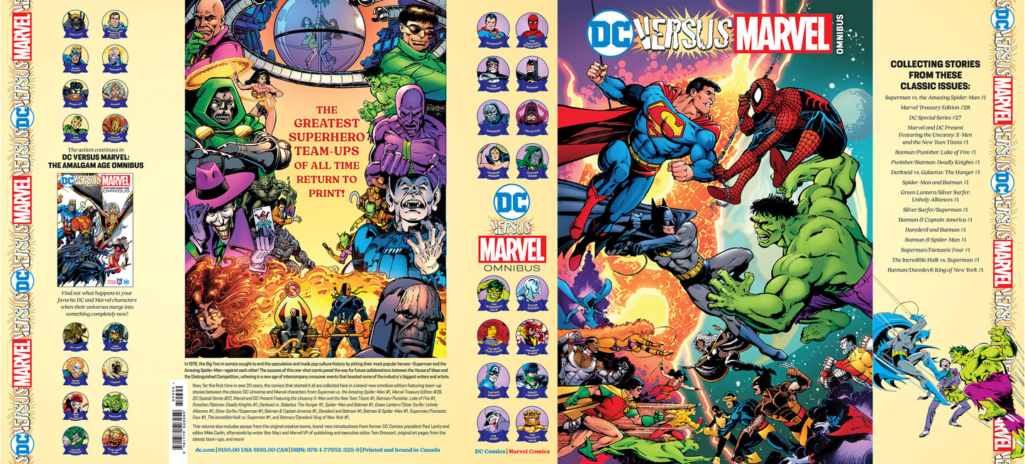 Dc Versus Marvel Omnibus Hc George Perez (10/29/2024) DC - Golden Apple Comics