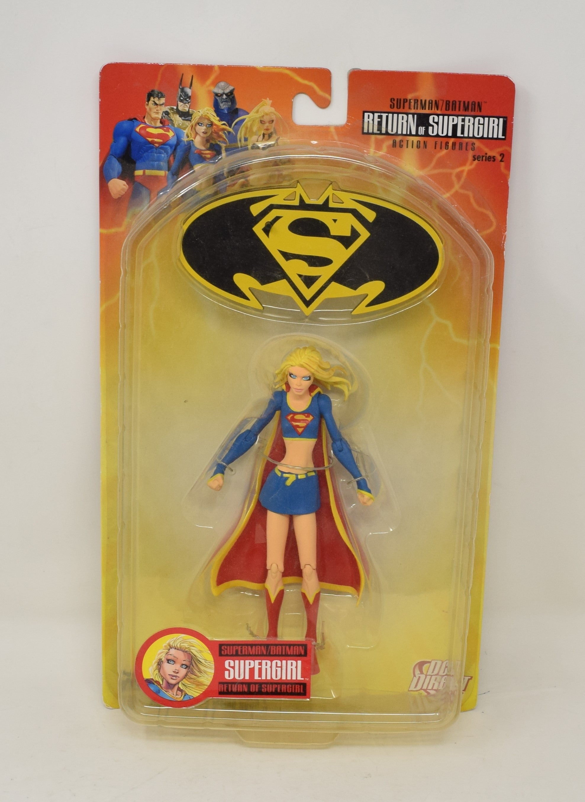 Superman Batman Return Supergirl Action Figure DC Direct MOC New