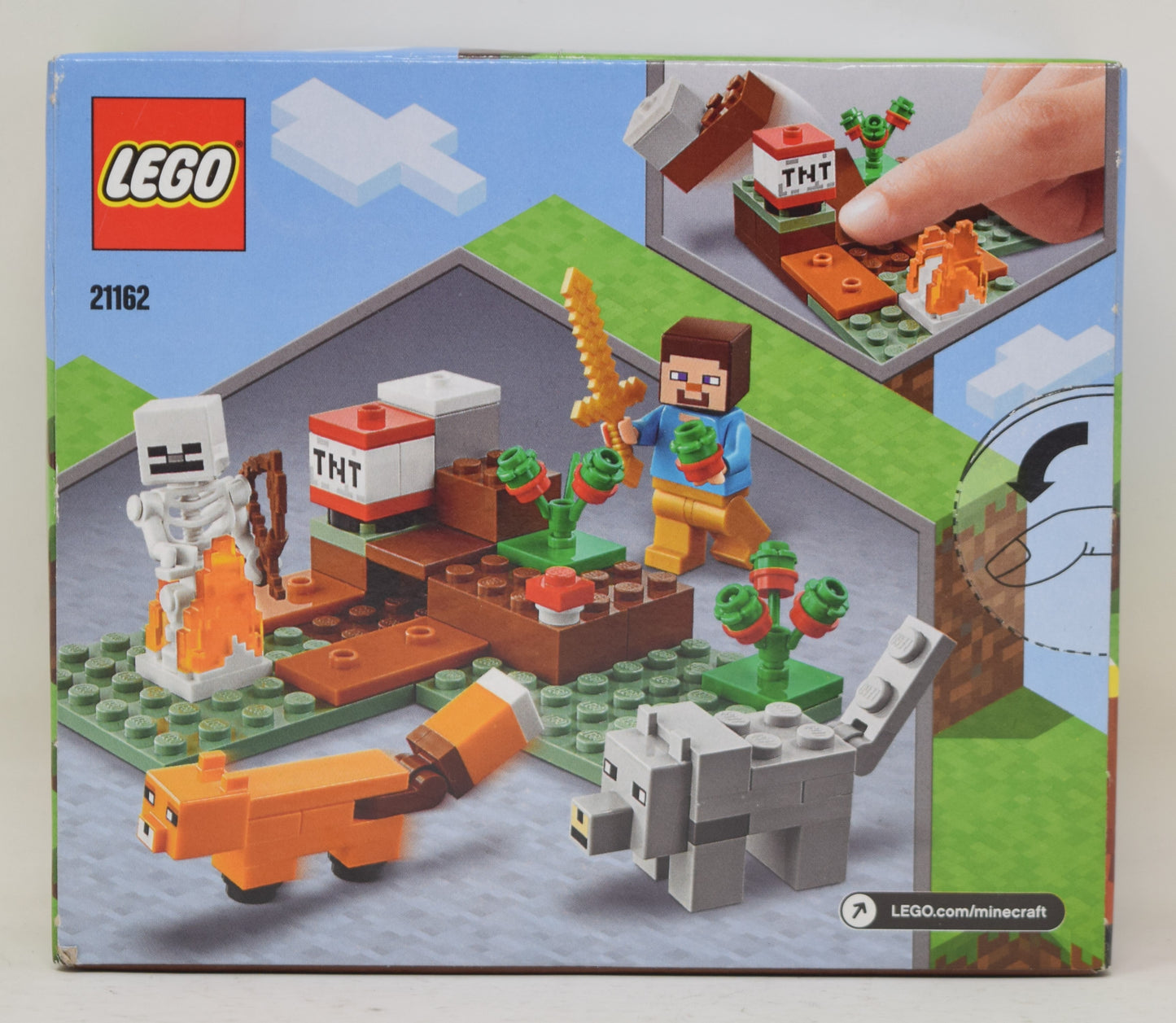 Lego Minecraft Taiga Adventure Set 21162 New