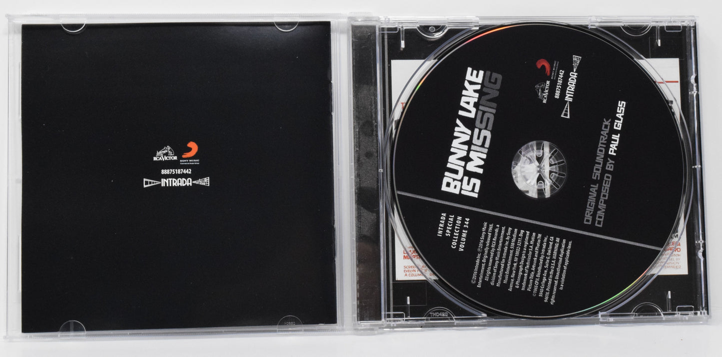 Bunny Lake Is Missing Soundtrack CD Intrada - Golden Apple Comics