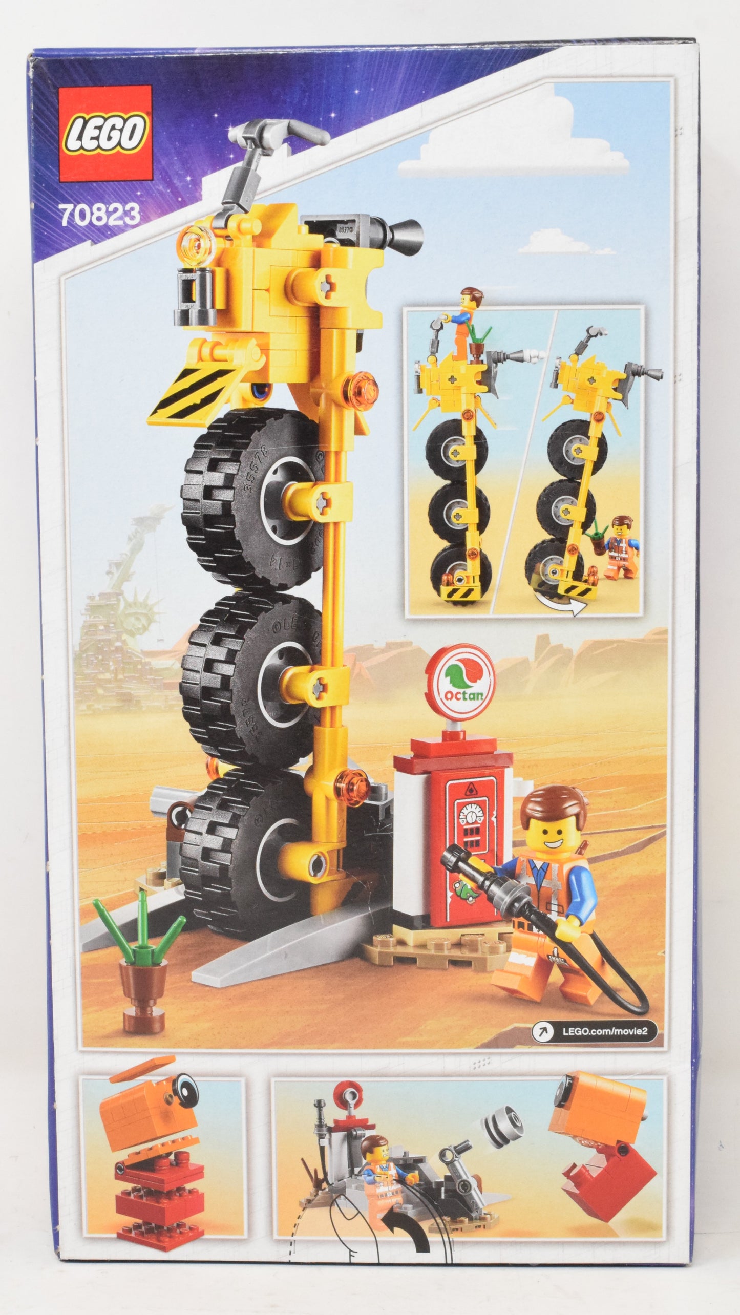 Lego movie Emmit Thricycle Set 70823 NIB New
