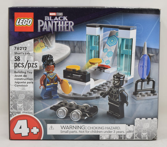 Lego Black Panther Shuri's Lab Set Marvel 76212 New