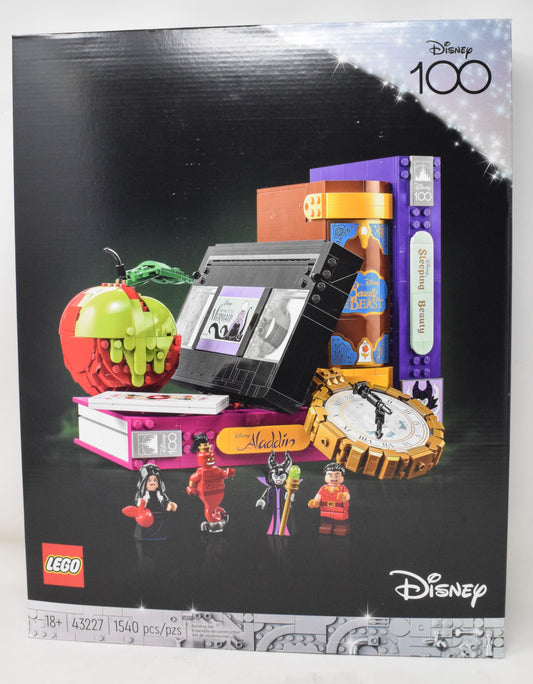 Lego Disney 100 Villains Set 43277 NIB New Little Mermaid Aladdin