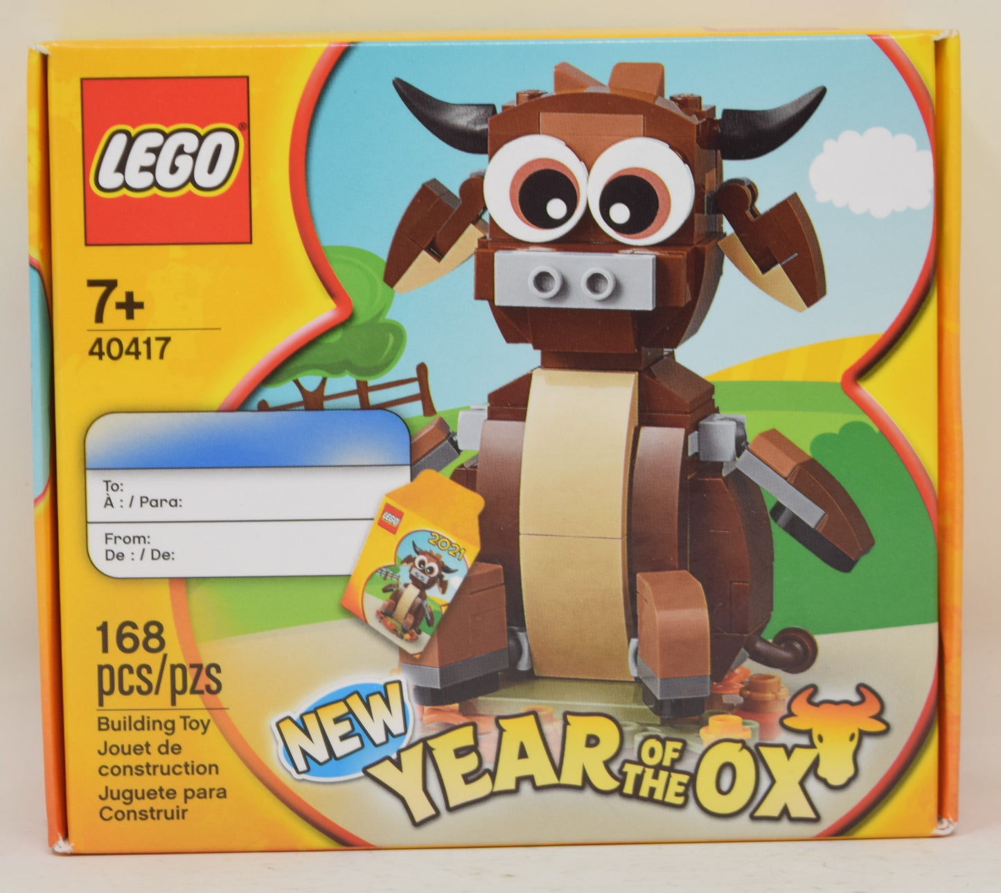 Lego Year Of The Ox Figure Set 40417 New