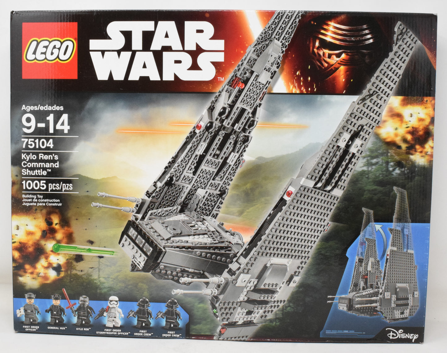Lego Star Wars Kylo Ren Shuttle Set 75104 NIB New