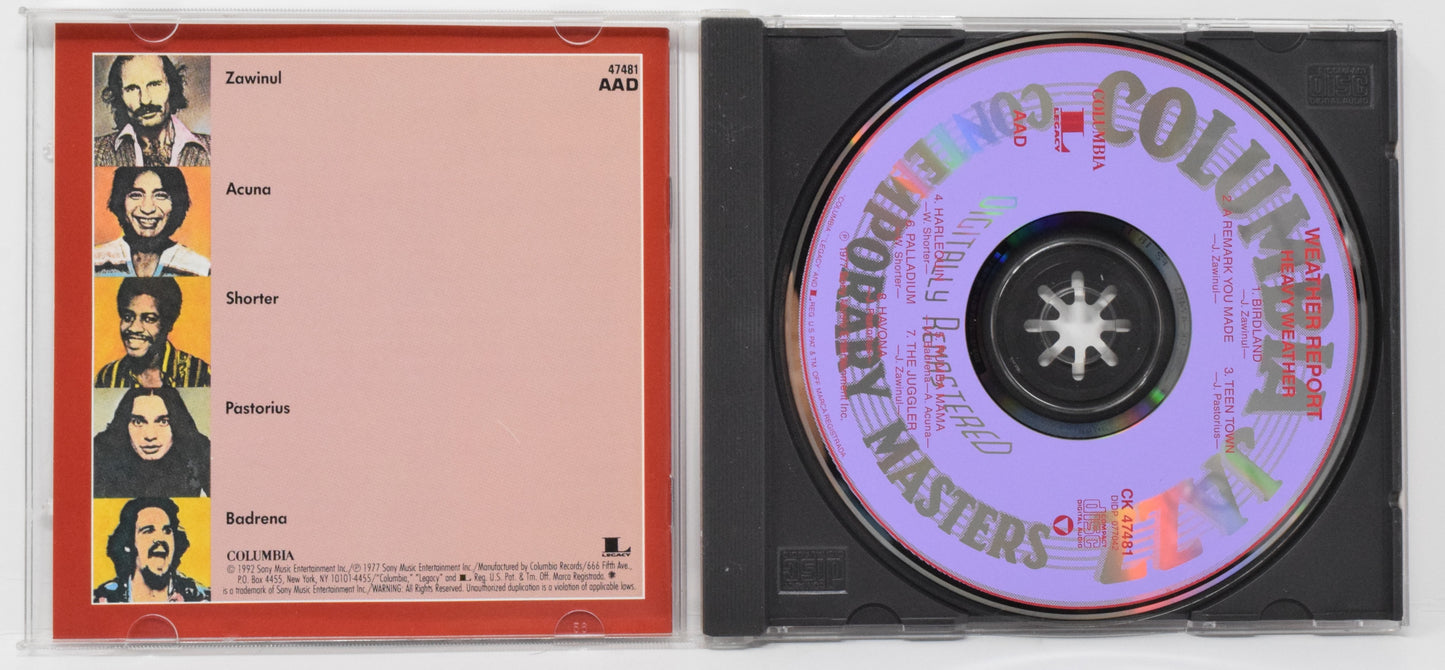Heavy Weather Weather Report Soundtrack CD - Golden Apple Comics