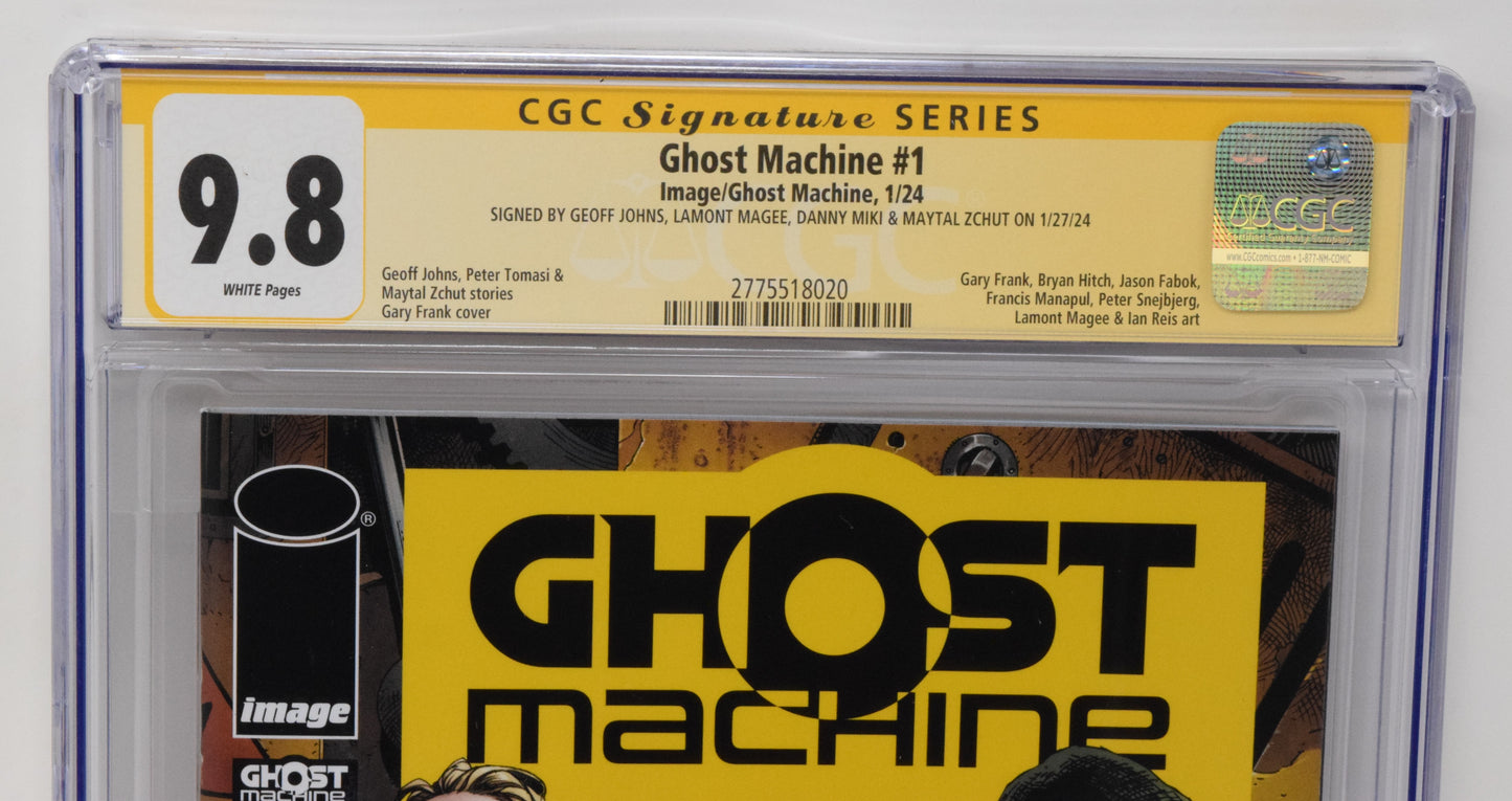 Ghost Machine (One Shot) A Gary Frank SIGNED Geoff Johns (01/24/2024) Image