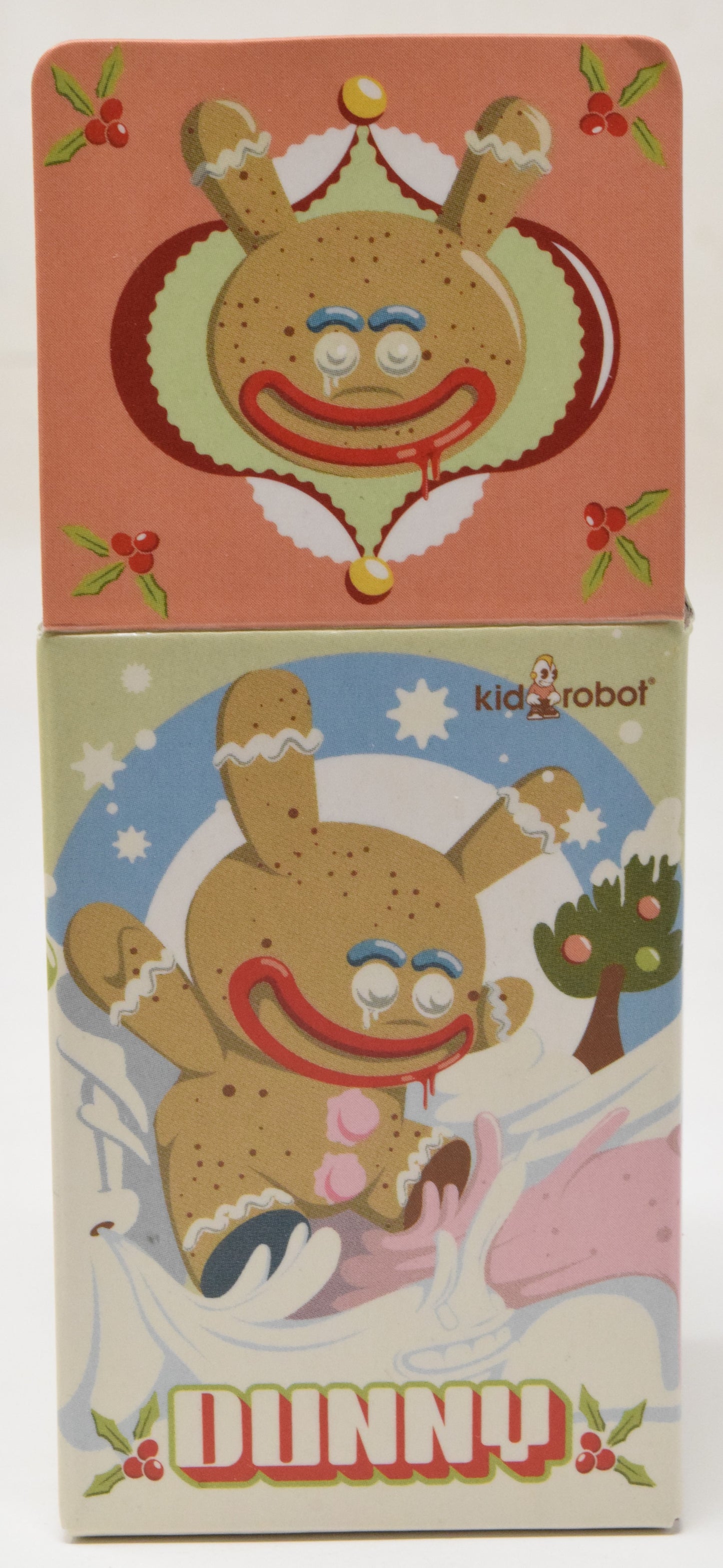 Kidrobot Kronk Dunny Gingerbread Christmas Cookie Vinyl Figure