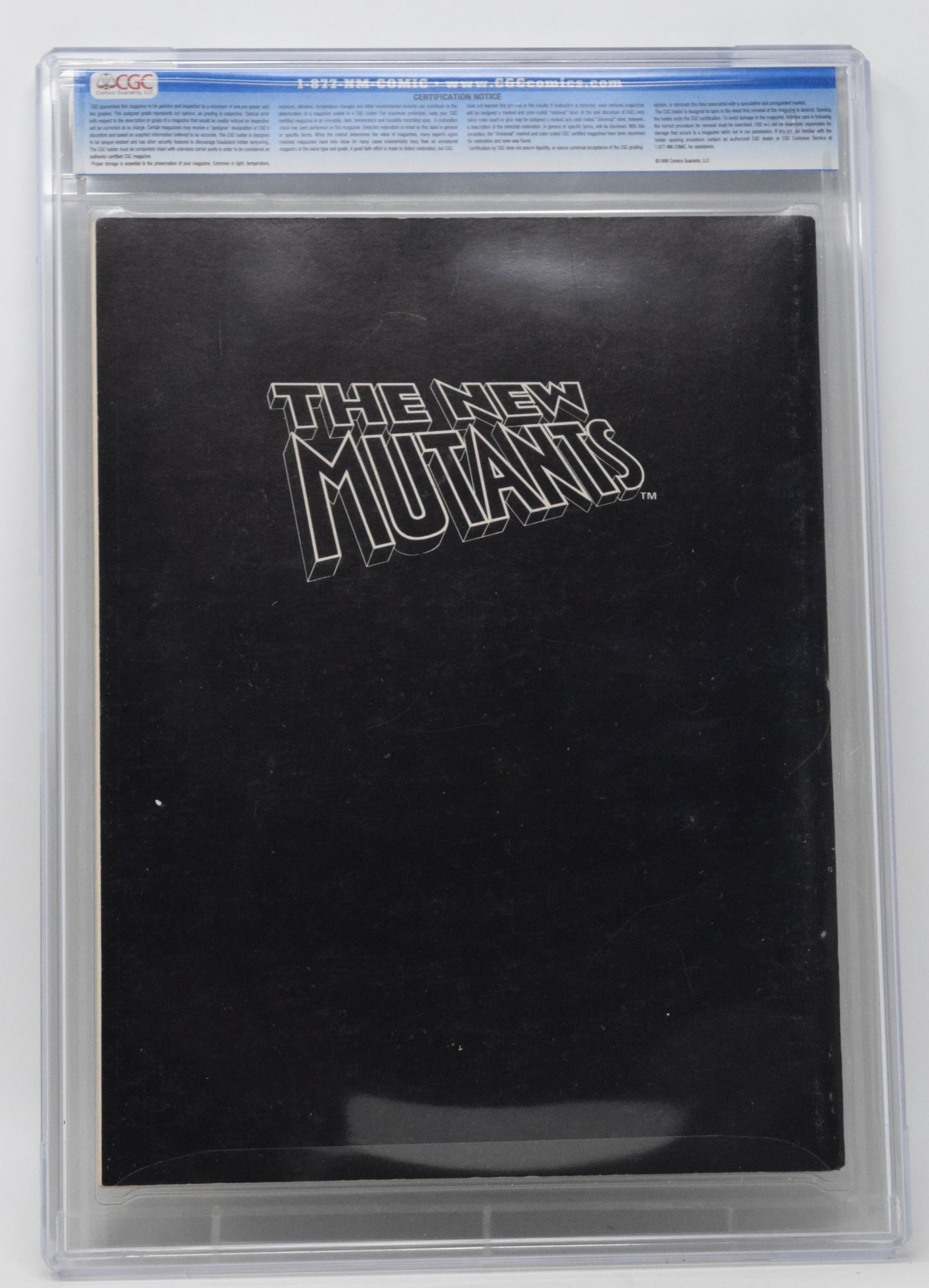 Marvel Graphic Novel 4 1982 CGC 7.5 1st New Mutants X-Men
