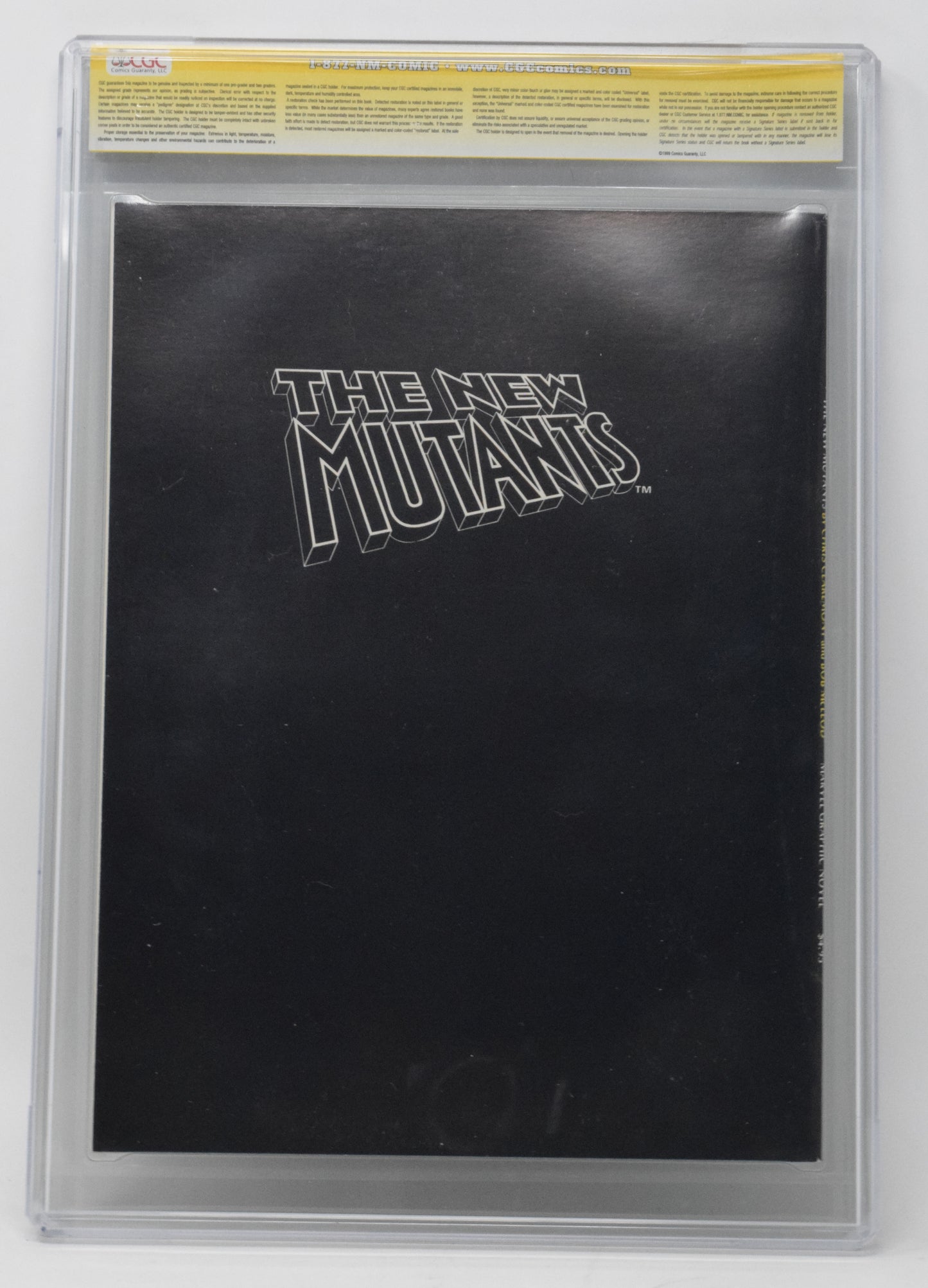 Marvel Graphic Novel 4 1982 CGC SS 9.4 1st New Mutants Chris Claremont Signed - Golden Apple Comics