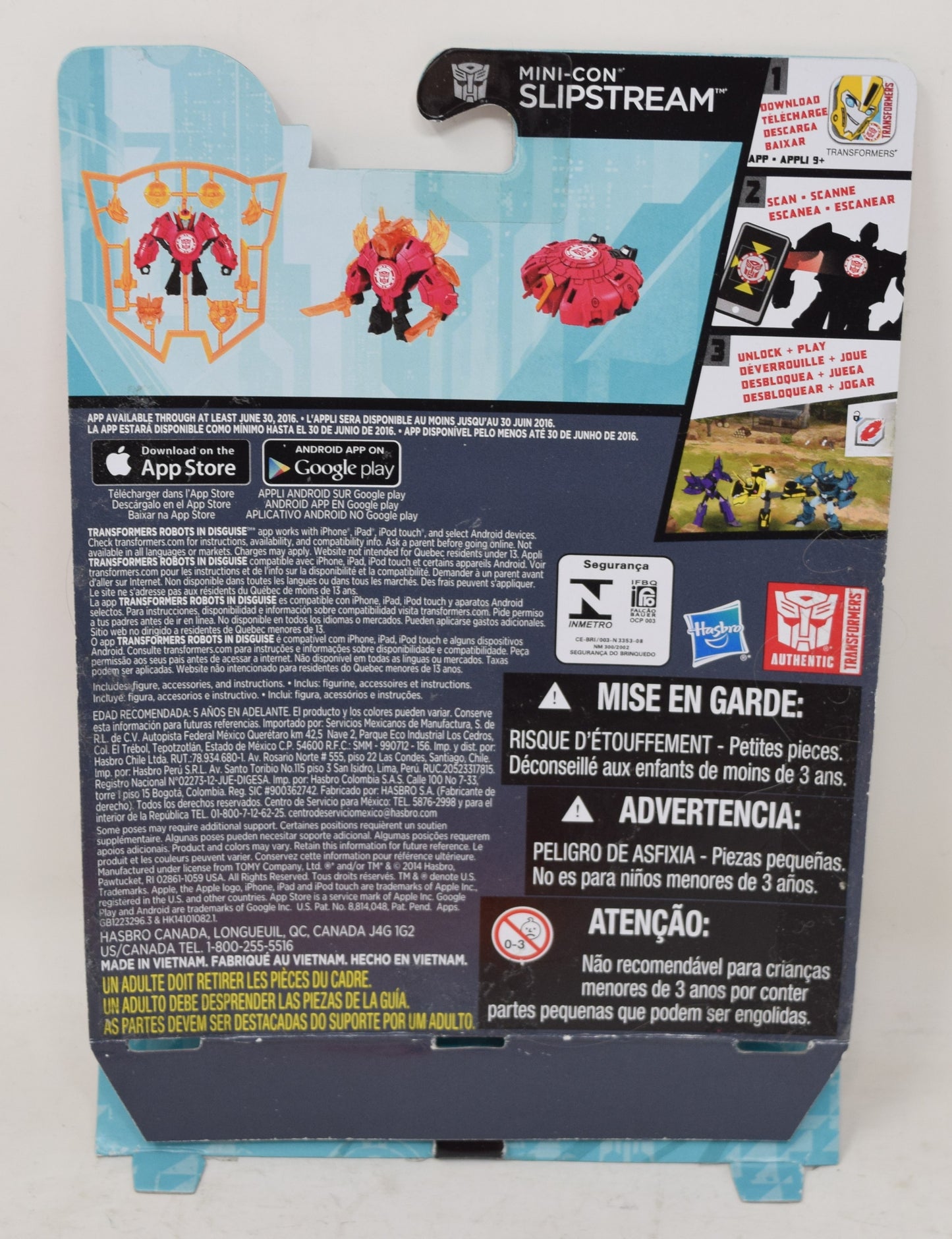 Transformers RID Slipstream Mincon Action Figure Hasbro MOC New