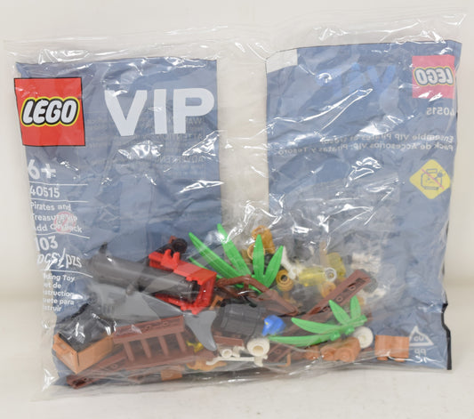 Lego Pirates and Treasure VIP Add On Pack Set 40515 New