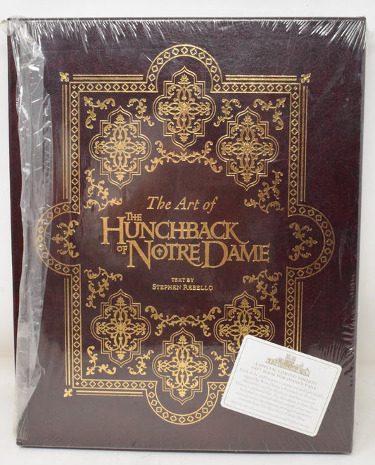 Art Of Hunchback Of Notre Dame HC Slipcase Sericel Disney Signed 4x