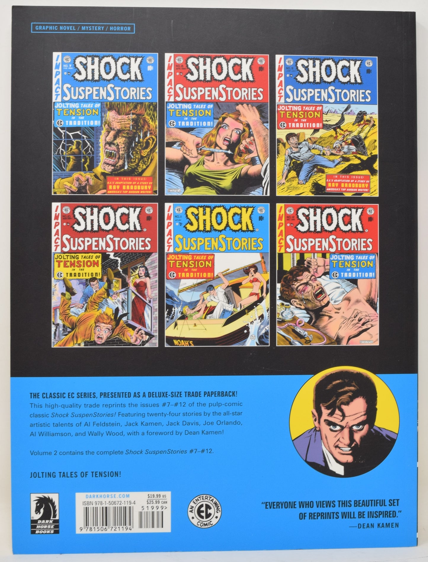 EC Archives Shock Suspenstories 2 TPB Dark Horse 2022 NM 7 8 9 10 11 12 - Golden Apple Comics