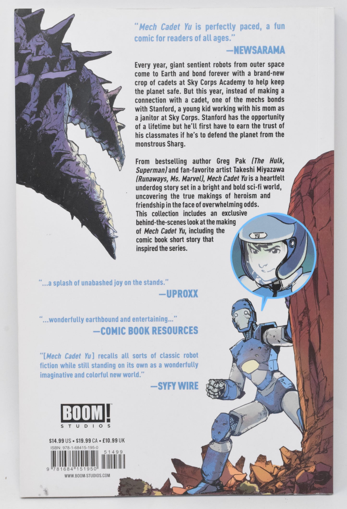 Mech Cadet YU TP 1 BOOM! - Golden Apple Comics