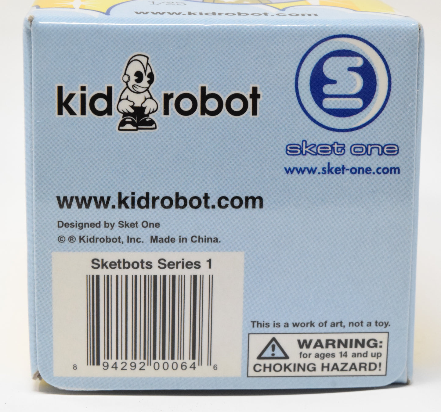 Kidrobot Sketbots Silver Devil Mystery Chase Vinyl Figure