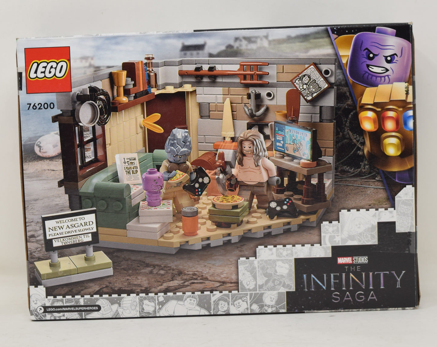 Lego Infinity Saga Bro Thor's New Asgard Avengers Set 76200 New