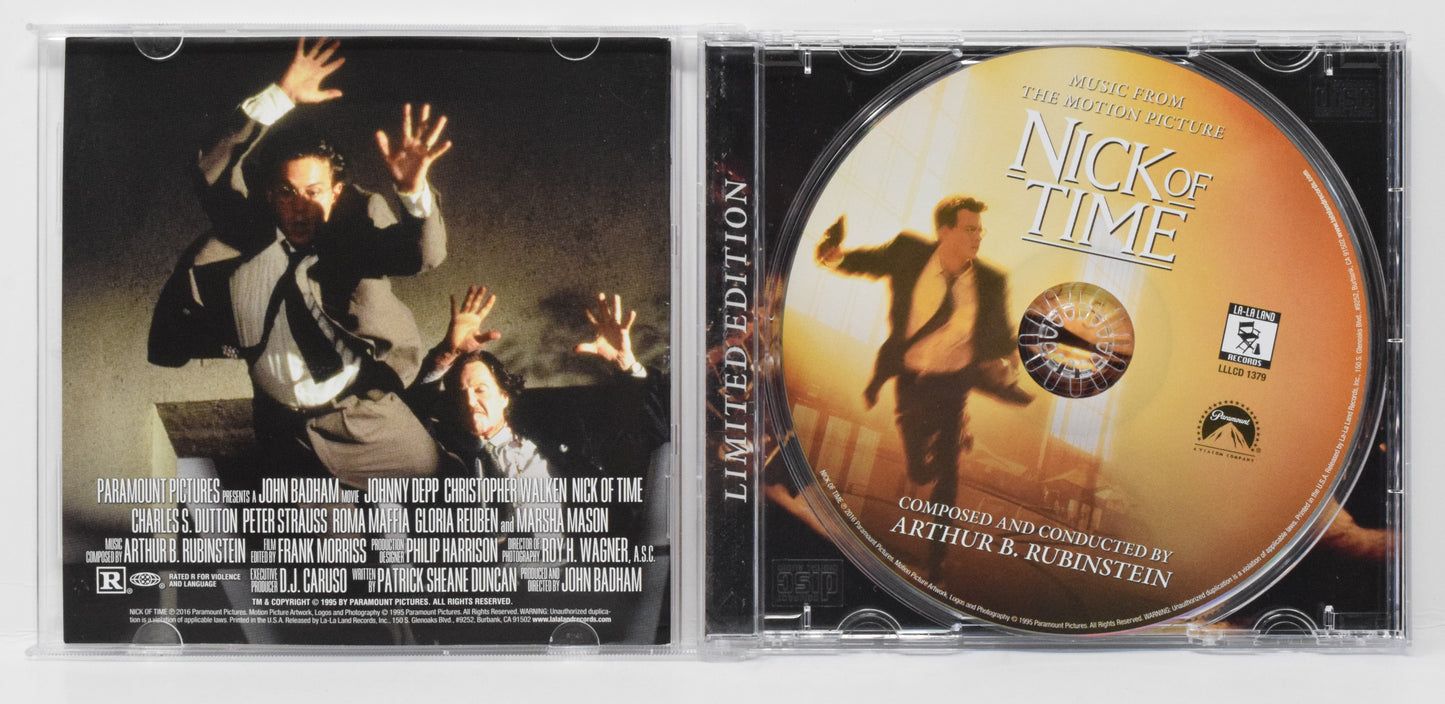 Nick Of Time Soundtrack CD Arthur Rubinstein La-La Land LTD 1500 - Golden Apple Comics