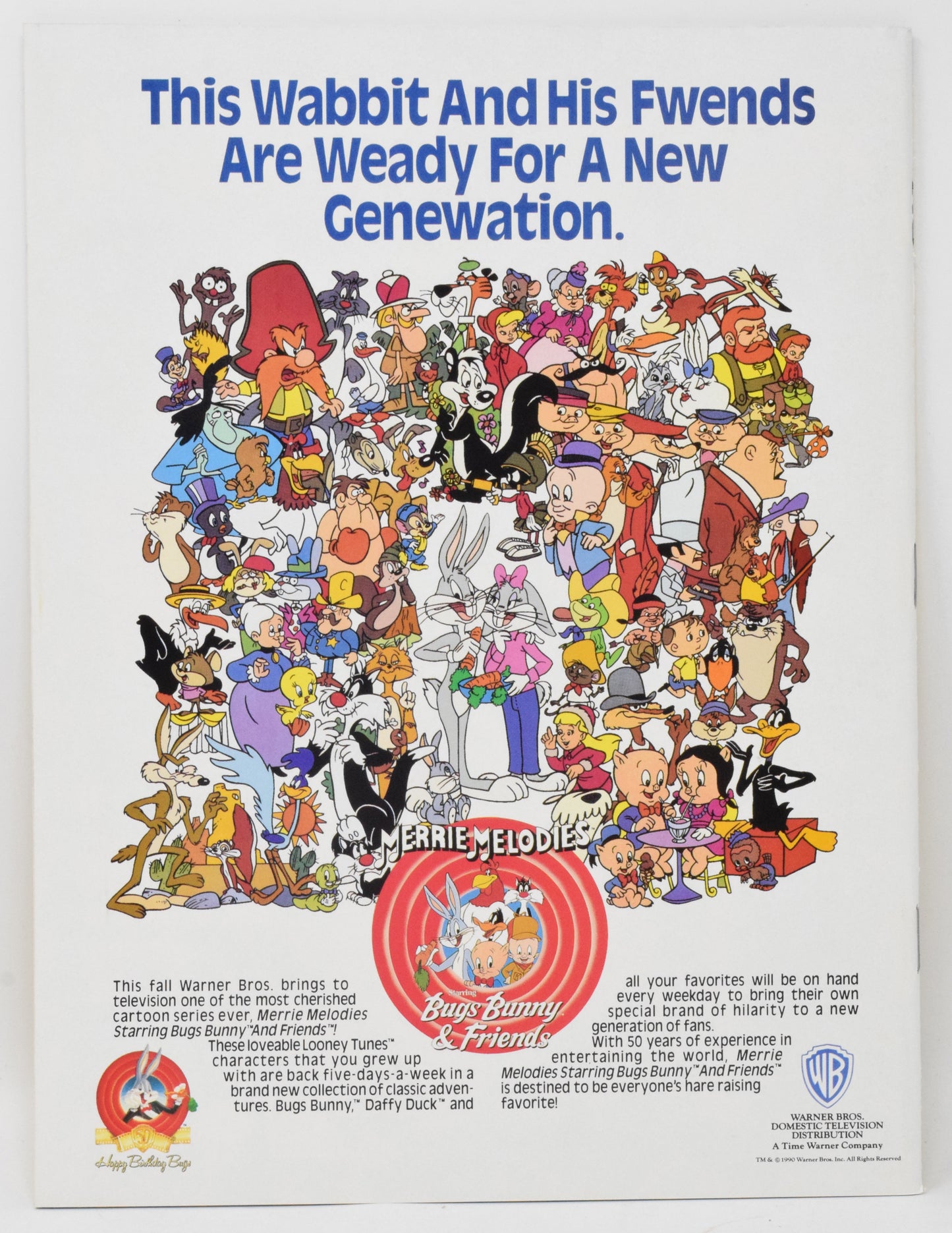 Bugs Bunny Magazine Special #1 1990 NM - Golden Apple Comics